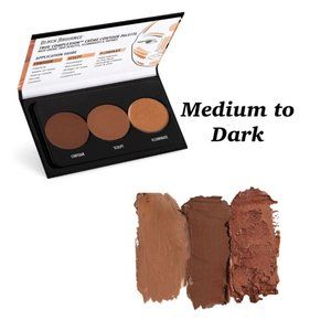 Black Radiance - True Complexion Creme Contour Palette - Medium To Dark